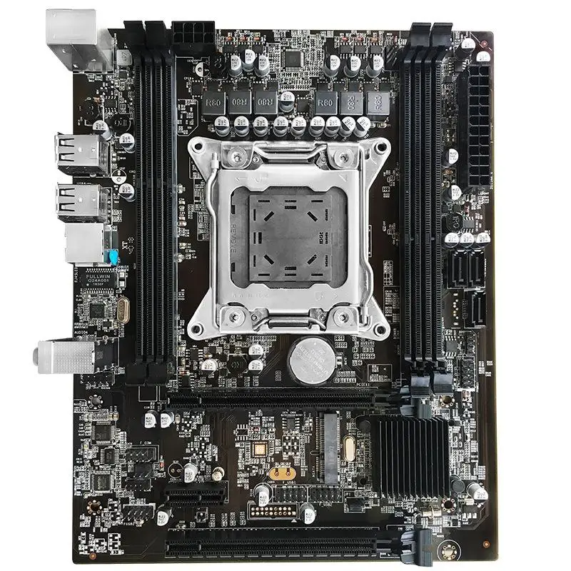 BEESCLOVER X79S PC Motherboard LGA 2011 DDR3 M-ATX Motherboard support REG ECC memory and Xeon E5 processor
BEESCLOVER X79S PC Motherboard LGA 2011 DDR3 M-ATX Motherboard support REG ECC memory and Xeon E5 processor