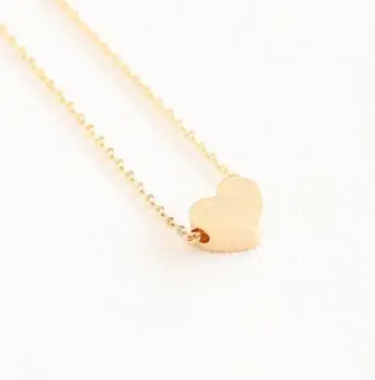 New fashion Hot Selling gold plate Simple Punk Style small Heart Pendant metal Chain Clavicle Necklaces For Women jewelry Gifts
New fashion Hot Selling gold plate Simple Punk Style small Heart Pendant metal Chain Clavicle Necklaces For Women jewelry Gifts