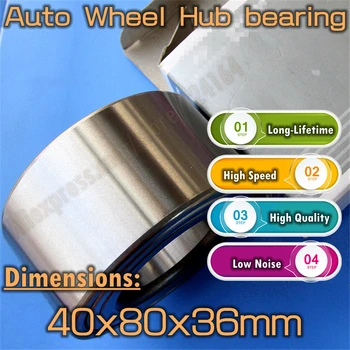 Bargaining Long-Lifetime High speed Car Bearing Auto Wheel Hub bearing DAC40800036 Free Shipping 40*80*36 40x80x36 mm
Bargaining Long-Lifetime High speed Car Bearing Auto Wheel Hub bearing DAC40800036 Free Shipping 40*80*36 40x80x36 mm