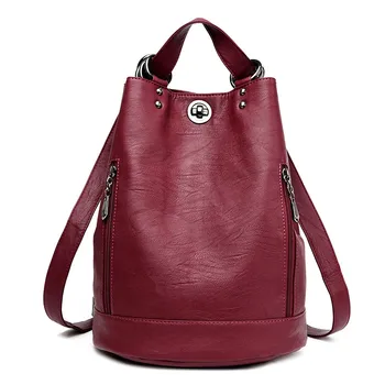 Women Backpacks Female Ladies Travel Shoulder Bag Leather School Backpack Schoolbags for Teenagers Girls Daily Back Pack Mochila
Women Backpacks Female Ladies Travel Shoulder Bag Leather School Backpack Schoolbags for Teenagers Girls Daily Back Pack Mochila