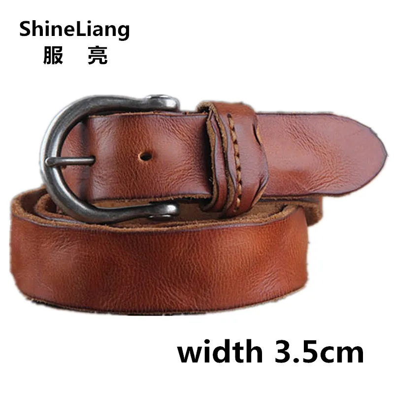 Cowhide Genuine Leather Belts for men brand Strap male pin buckle fancy vintage jeans strap cintos masculinos ceinture homme
Cowhide Genuine Leather Belts for men brand Strap male pin buckle fancy vintage jeans strap cintos masculinos ceinture homme