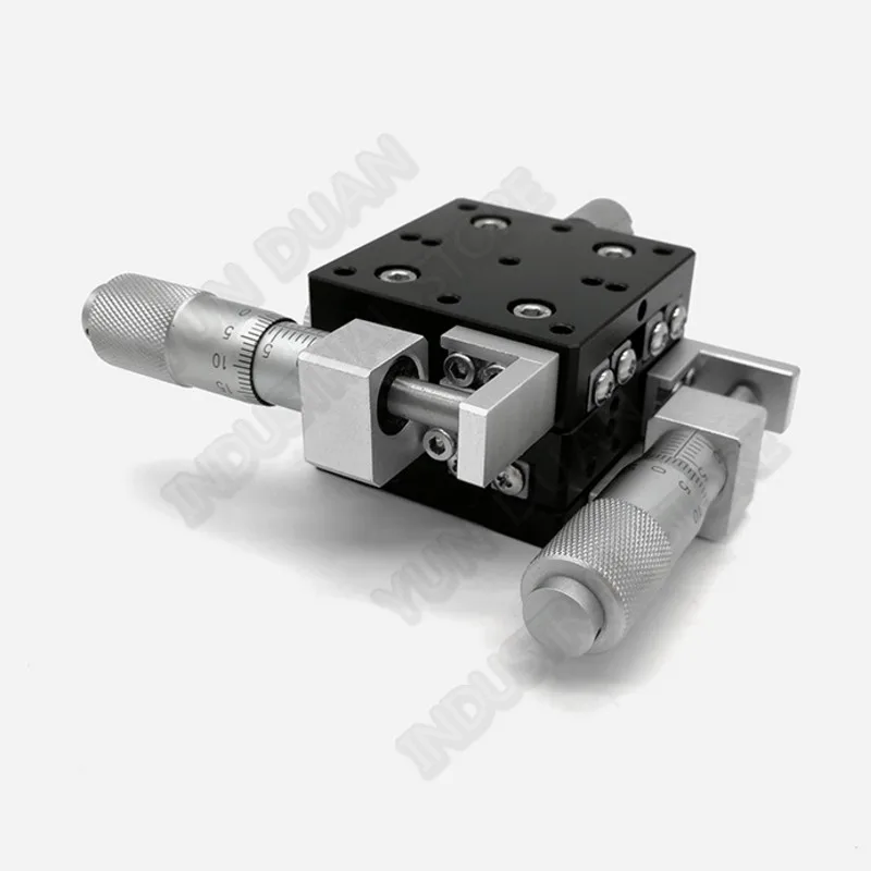 40*40mm XY Axis Micrometer Station Manual Displacement Platform Cross Roller Guide Way Linear Stage Sliding Table LY40-R
40*40mm XY Axis Micrometer Station Manual Displacement Platform Cross Roller Guide Way Linear Stage Sliding Table LY40-R