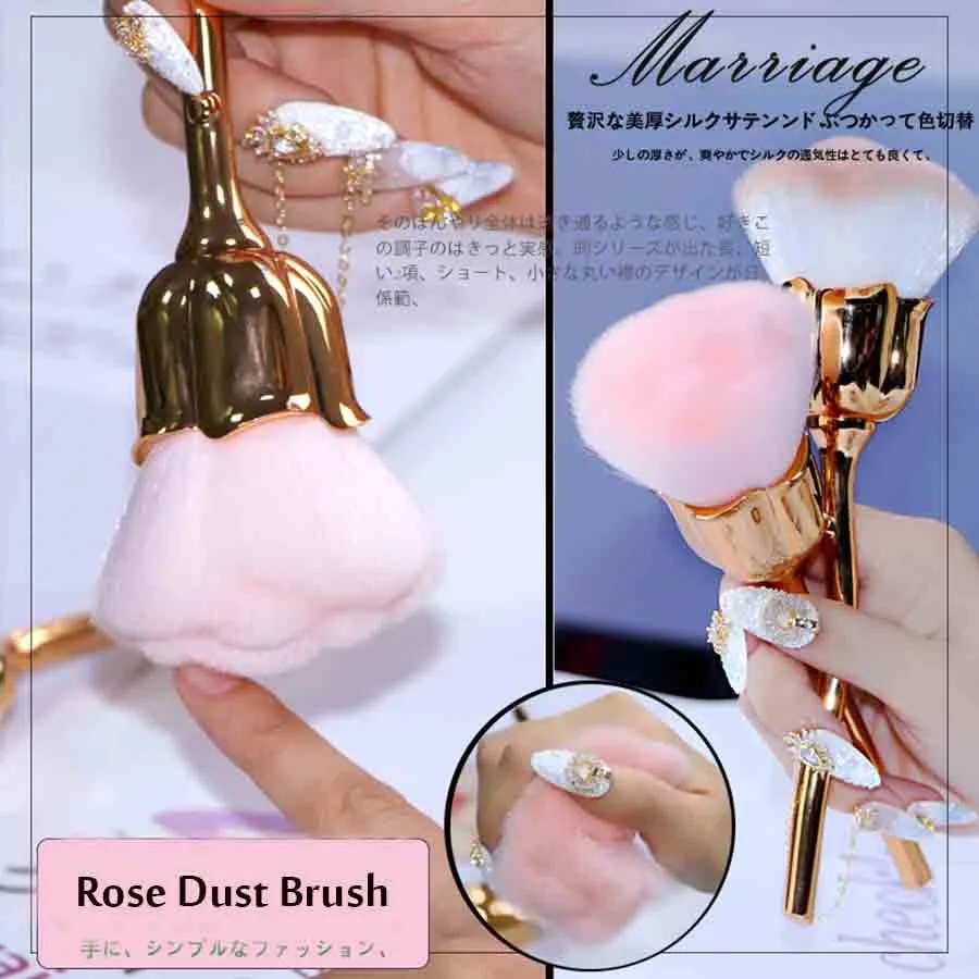 LAIKOU Nail Art Dust Brush For Manicure Rose head brush Blush Powder brushes Fashion Gel Nail Accessories Nail Material Tools
LAIKOU Nail Art Dust Brush For Manicure Rose head brush Blush Powder brushes Fashion Gel Nail Accessories Nail Material Tools