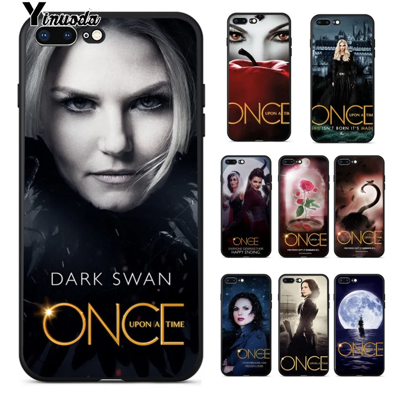 Мягкий силиконовый чехол Yinuoda Once Upon A Time из ТПУ для iPhone 8 7 6 6S Plus 5 SE XR X XS MAX оболочка |