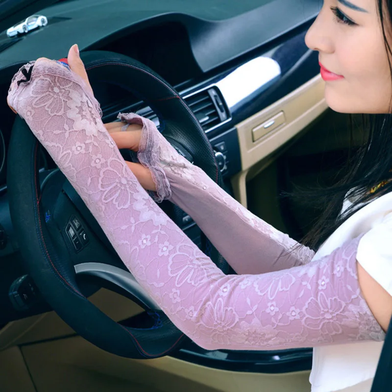 Sexy Summer Women UV Sunscreen Long Fingerless Sun Modal Gloves Ice Silk Lace Driving Thin Half Finger Touch Screen Gloves ZY55
Sexy Summer Women UV Sunscreen Long Fingerless Sun Modal Gloves Ice Silk Lace Driving Thin Half Finger Touch Screen Gloves ZY55