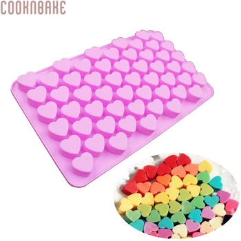 COOKNBAKE DIY Silicone Mold 55 Lattices Heart Chocolate Mold Ice Cube Tray Biscuit Candy Mold SICM-215-7 
COOKNBAKE DIY Silicone Mold 55 Lattices Heart Chocolate Mold Ice Cube Tray Biscuit Candy Mold SICM-215-7