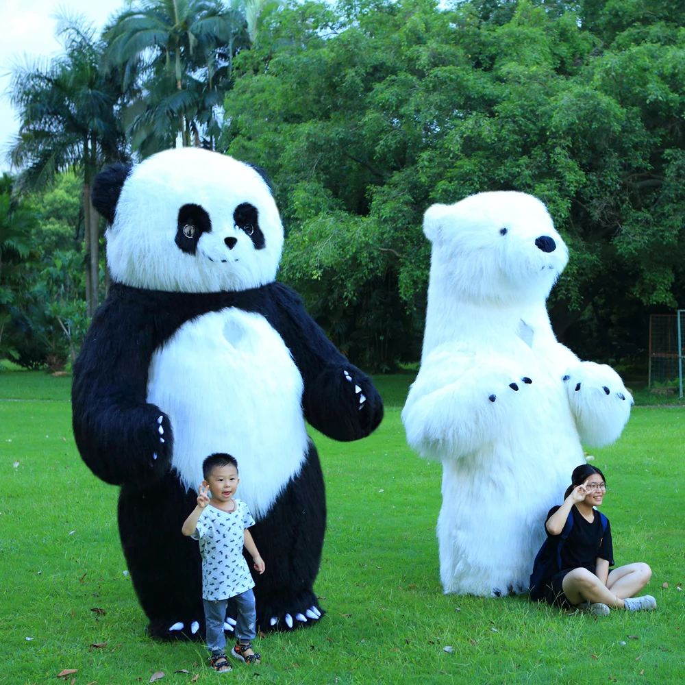 New Style Inflatable Panda Costume for Advertising 3M Tall Customize for Adult Inflatable Panda Suitable for 1.7m To 1.9m Men
New Style Inflatable Panda Costume for Advertising 3M Tall Customize for Adult Inflatable Panda Suitable for 1.7m To 1.9m Men