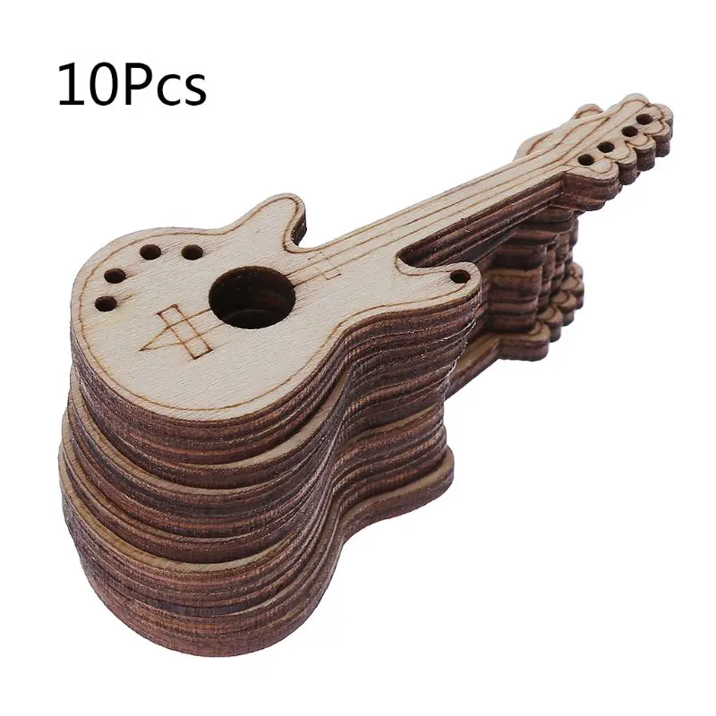 10Pcs/Bag Laser Cut Wood Guitar Embellishment Wooden Shape Craft Wedding Decor
10Pcs/Bag Laser Cut Wood Guitar Embellishment Wooden Shape Craft Wedding Decor