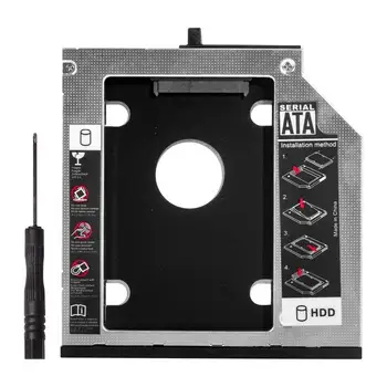12.7mm 2nd HDD SSD Hard Drive Caddy Tray Replacement for Lenovo Thinkpad T420 T430 T510 T520 T530 W510 W520 W530
12.7mm 2nd HDD SSD Hard Drive Caddy Tray Replacement for Lenovo Thinkpad T420 T430 T510 T520 T530 W510 W520 W530