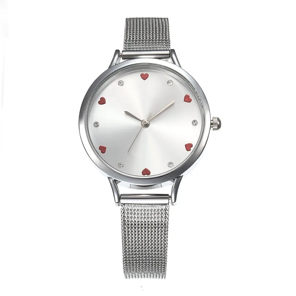 Fashion 2019 Simple Mesh Belt Watch Female Heart Heart Scale Quartz Watch Kh041 Series Wristwatch Clock Gift High Quality#7
Fashion 2019 Simple Mesh Belt Watch Female Heart Heart Scale Quartz Watch Kh041 Series Wristwatch Clock Gift High Quality#7