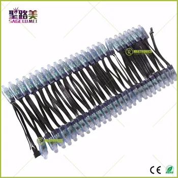 100pcs DC5V/DC12V Black wire WS2811 IC 12mmRGB Led Module String Super bright LED Pixel Light Digital Full Color Waterproof IP68
100pcs DC5V/DC12V Black wire WS2811 IC 12mmRGB Led Module String Super bright LED Pixel Light Digital Full Color Waterproof IP68