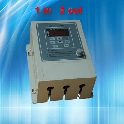 0.75KW inverter VFD 220 variable frequency inverter 1-phase input 3 3-phase output 220 V AC motor
0.75KW inverter VFD 220 variable frequency inverter 1-phase input 3 3-phase output 220 V AC motor