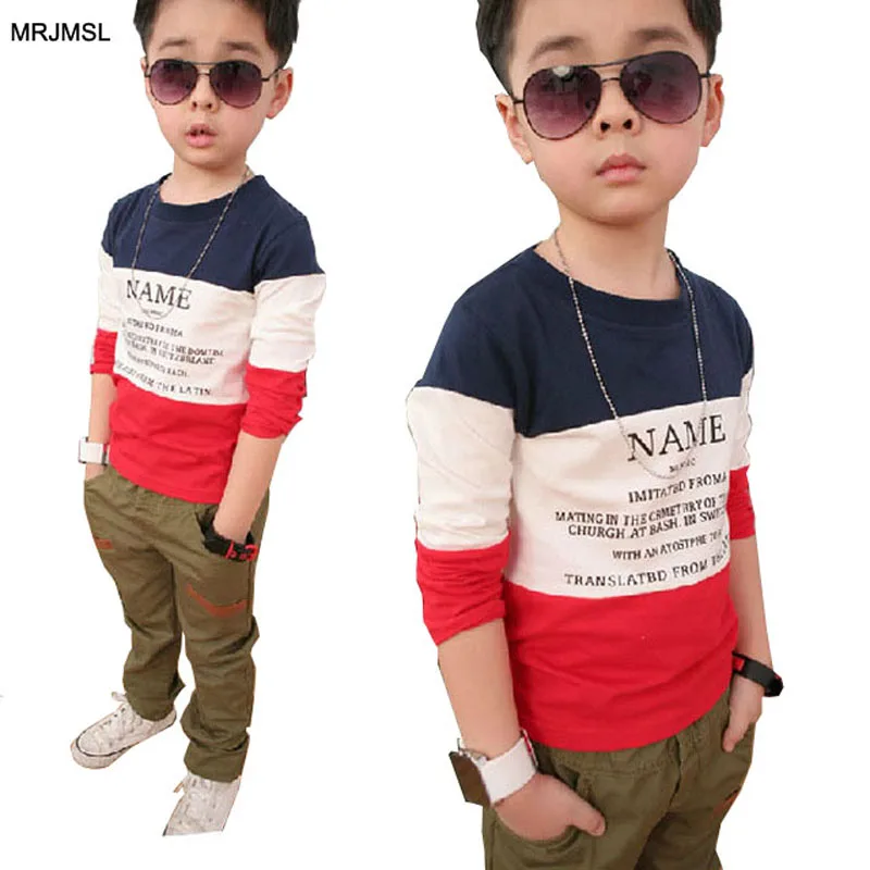 2019 fashion Kids Spring Autumn Clothes children t shirts for baby boys long sleeve T-shirts blue white red Girls Tops patchwork
2019 fashion Kids Spring Autumn Clothes children t shirts for baby boys long sleeve T-shirts blue white red Girls Tops patchwork
