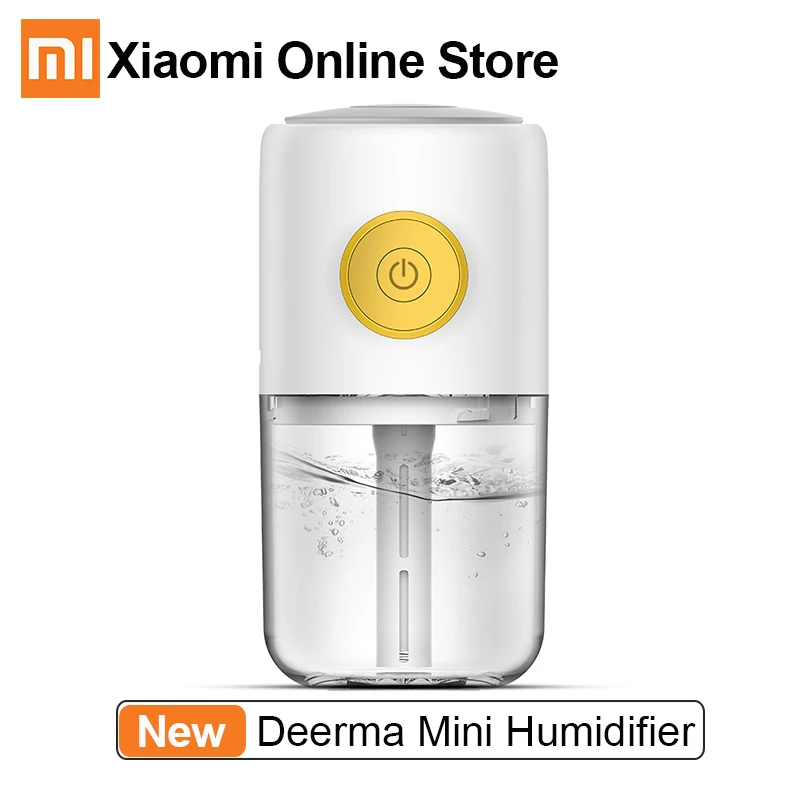 Xiaomi Deerma Mini Humidifier USB Ultrasonic Mist Aroma Essential Oil Diffuser Aromatherapy Air Purifier for Home Kitchen Car
Xiaomi Deerma Mini Humidifier USB Ultrasonic Mist Aroma Essential Oil Diffuser Aromatherapy Air Purifier for Home Kitchen Car