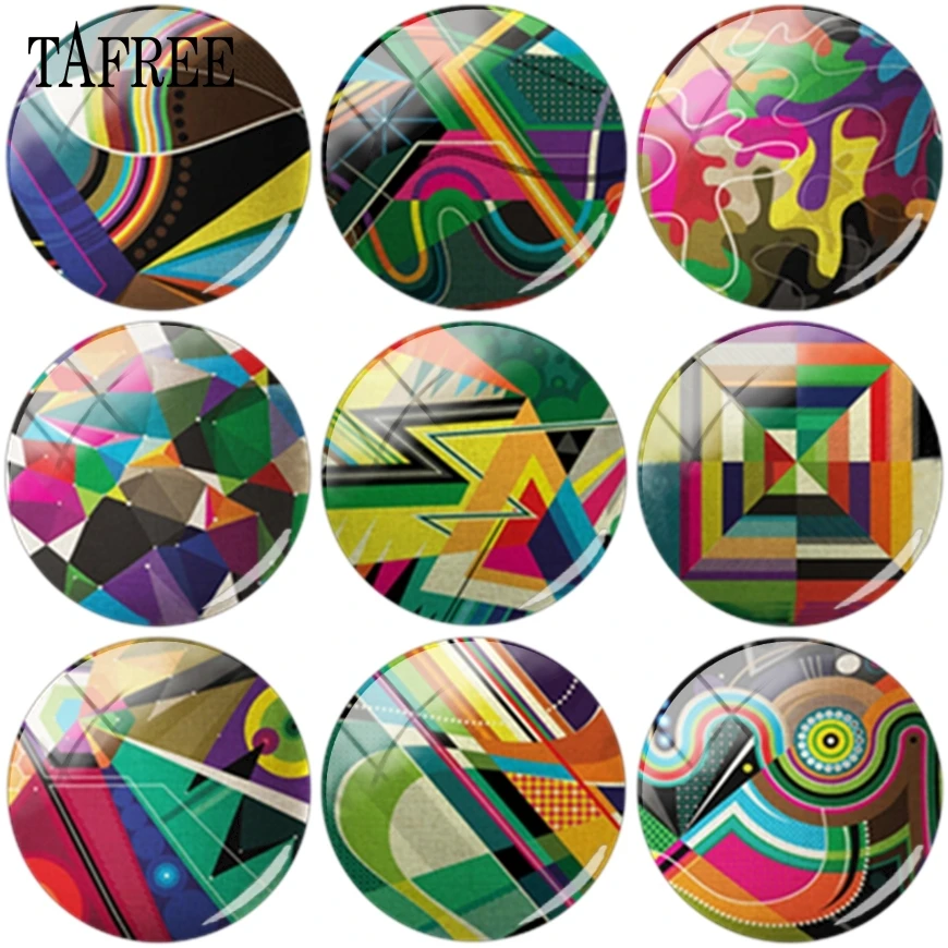 TAFREE Mystery Multicolor Pattern Picture Round Glass Cabochon Pendant 25mm Demo Flat Back Making Findings
TAFREE Mystery Multicolor Pattern Picture Round Glass Cabochon Pendant 25mm Demo Flat Back Making Findings