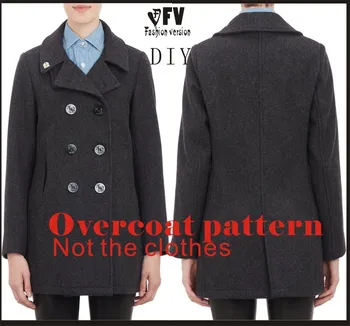 Clothing DIY Overcoat Sewing Pattern Coat Sewing Template Cutting drawing BFY-41 
Clothing DIY Overcoat Sewing Pattern Coat Sewing Template Cutting drawing BFY-41