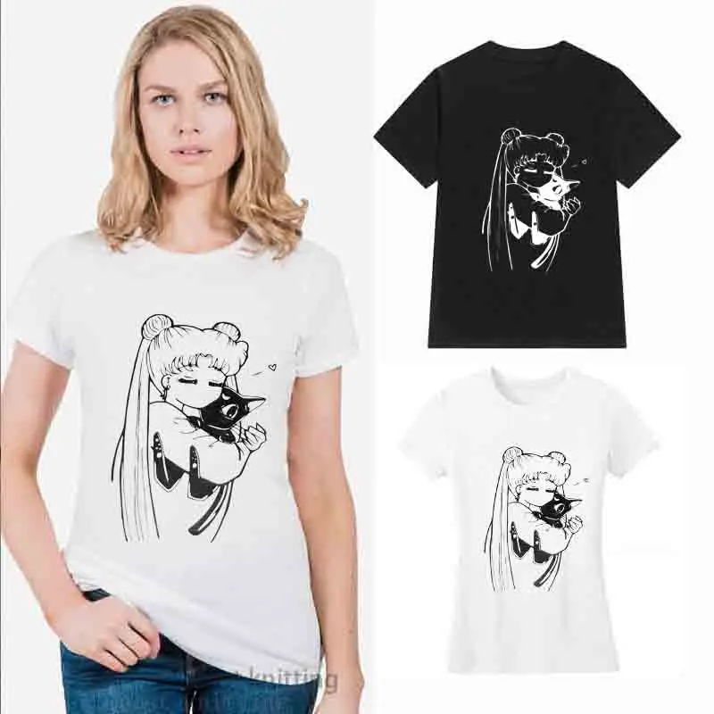 Harajuku T shirt Women Kawaii Japanese Anime Tee Printed Casual Short Sleeve Tee Shirt
Harajuku T shirt Women Kawaii Japanese Anime Tee Printed Casual Short Sleeve Tee Shirt