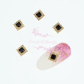 100pcs/Lot Luxury Micro Pave Zircon Charms Curved Back Square Shape Nail Art Jewelry Crafts 3D DIY Design Decorations Wholesale
100pcs/Lot Luxury Micro Pave Zircon Charms Curved Back Square Shape Nail Art Jewelry Crafts 3D DIY Design Decorations Wholesale