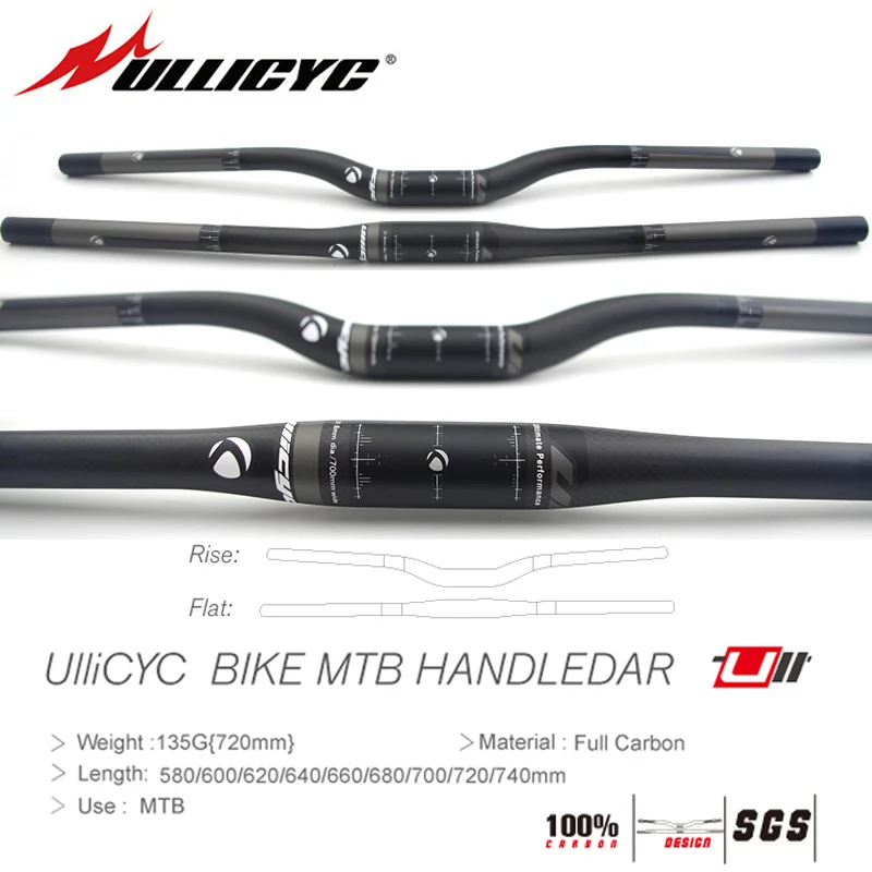 HOT SALE ULLICYC 2019 Mountain Bike Full Carbon Handlebar (Flat/Rise)31.8*580/600/620/640/660/680/700/720/740mm free ship
HOT SALE ULLICYC 2019 Mountain Bike Full Carbon Handlebar (Flat/Rise)31.8*580/600/620/640/660/680/700/720/740mm free ship