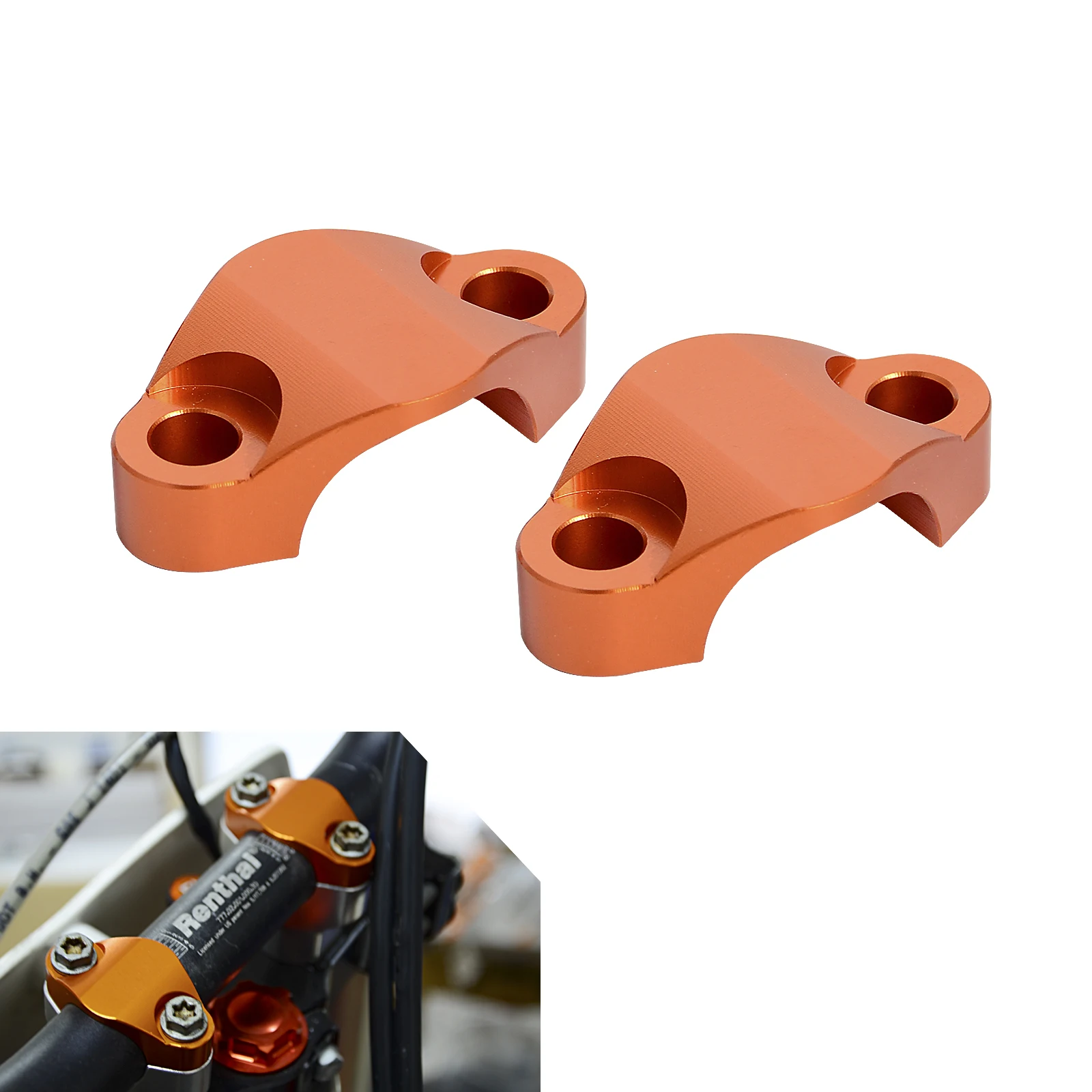CNC 28MM BILLET HANDLEBAR CLAMP For KTM 125 150 200 250 350 450 530 690 790 1090 1190 1290 Adventure Husqvarna FC FE TE
CNC 28MM BILLET HANDLEBAR CLAMP For KTM 125 150 200 250 350 450 530 690 790 1090 1190 1290 Adventure Husqvarna FC FE TE