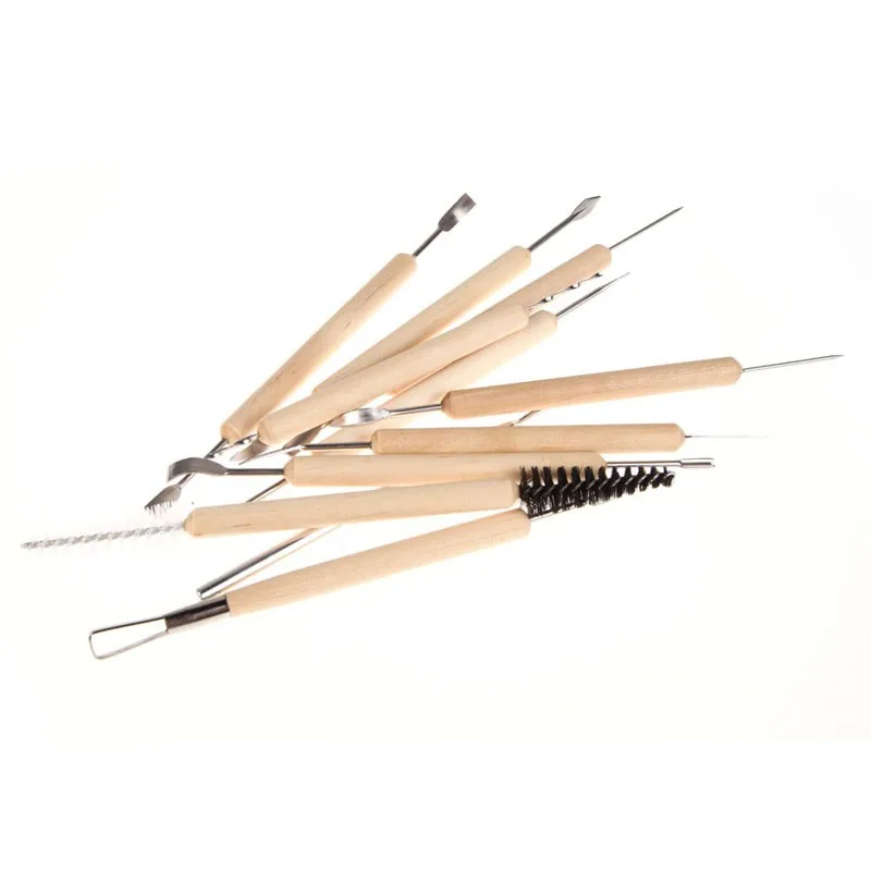 22pc Stainless Steel and Wooden Handle Mini Pottery Ceramic Tools Set for Paint Sculpture
22pc Stainless Steel and Wooden Handle Mini Pottery Ceramic Tools Set for Paint Sculpture