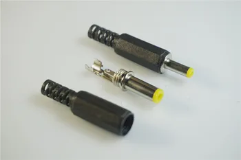 10 pcs DIY 5.5 mm x 2.5 mm DC Power Plug wire cable solder Connector Adapter barrel length 14.0 mm
10 pcs DIY 5.5 mm x 2.5 mm DC Power Plug wire cable solder Connector Adapter barrel length 14.0 mm