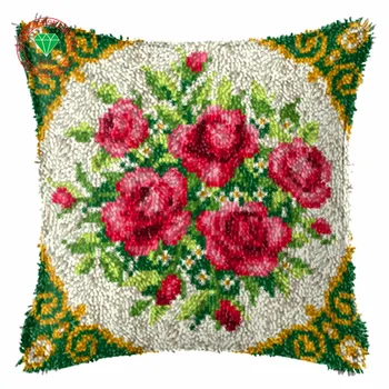Needlework diy pillowcase embroidery Flower Rose Handmade carpet sets for embroidery stitch thread Stitch Threads for embroidery
Needlework diy pillowcase embroidery Flower Rose Handmade carpet sets for embroidery stitch thread Stitch Threads for embroidery