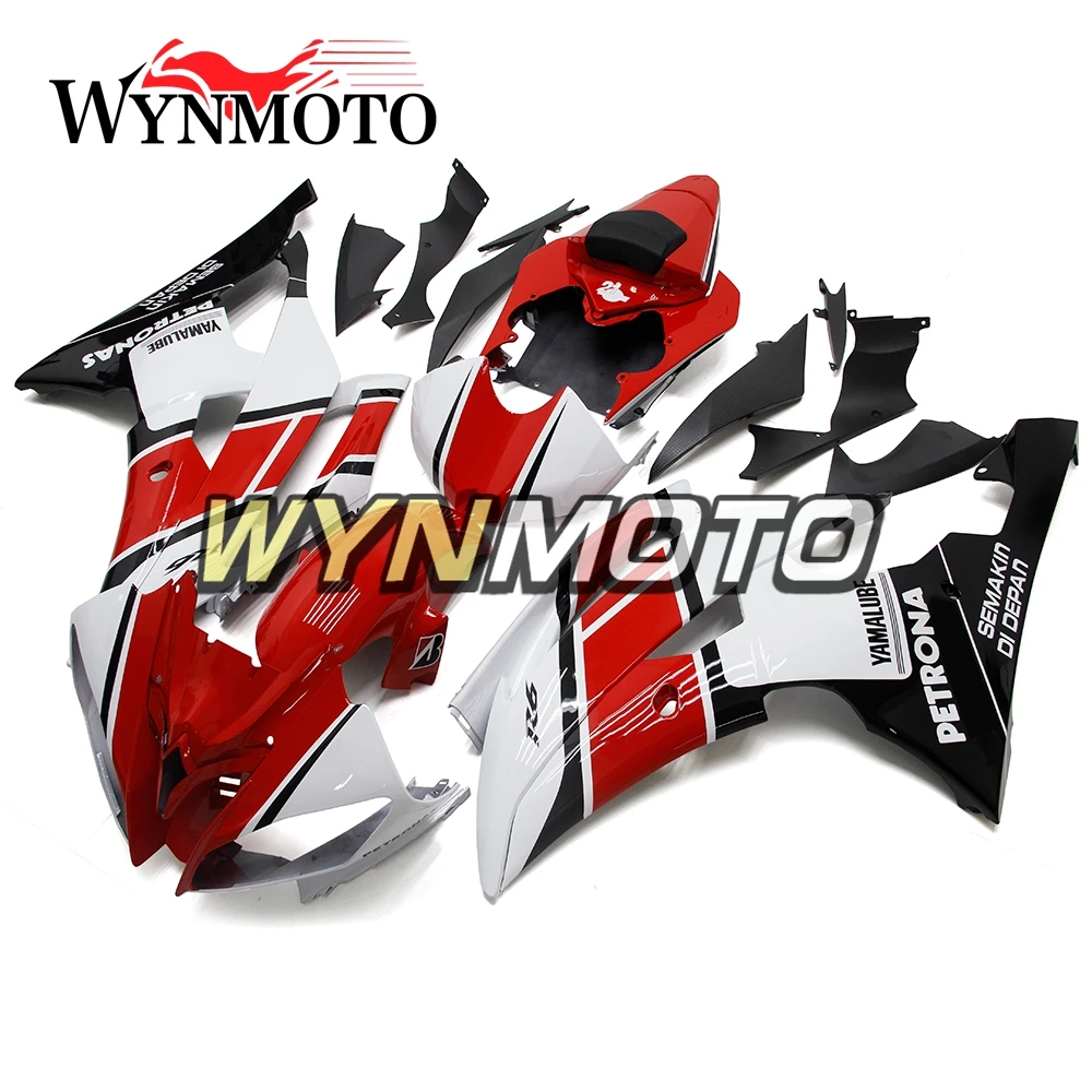 Красно-белые пластмассовые полные обтекатели ABS для Yamaha YZF R6 2008 - 2015 08-15 2016 16 комплект обтекателей для мотоциклов
Красно-белые пластмассовые полные обтекатели ABS для Yamaha YZF R6 2008 - 2015 08-15 2016 16 комплект обтекателей для мотоциклов