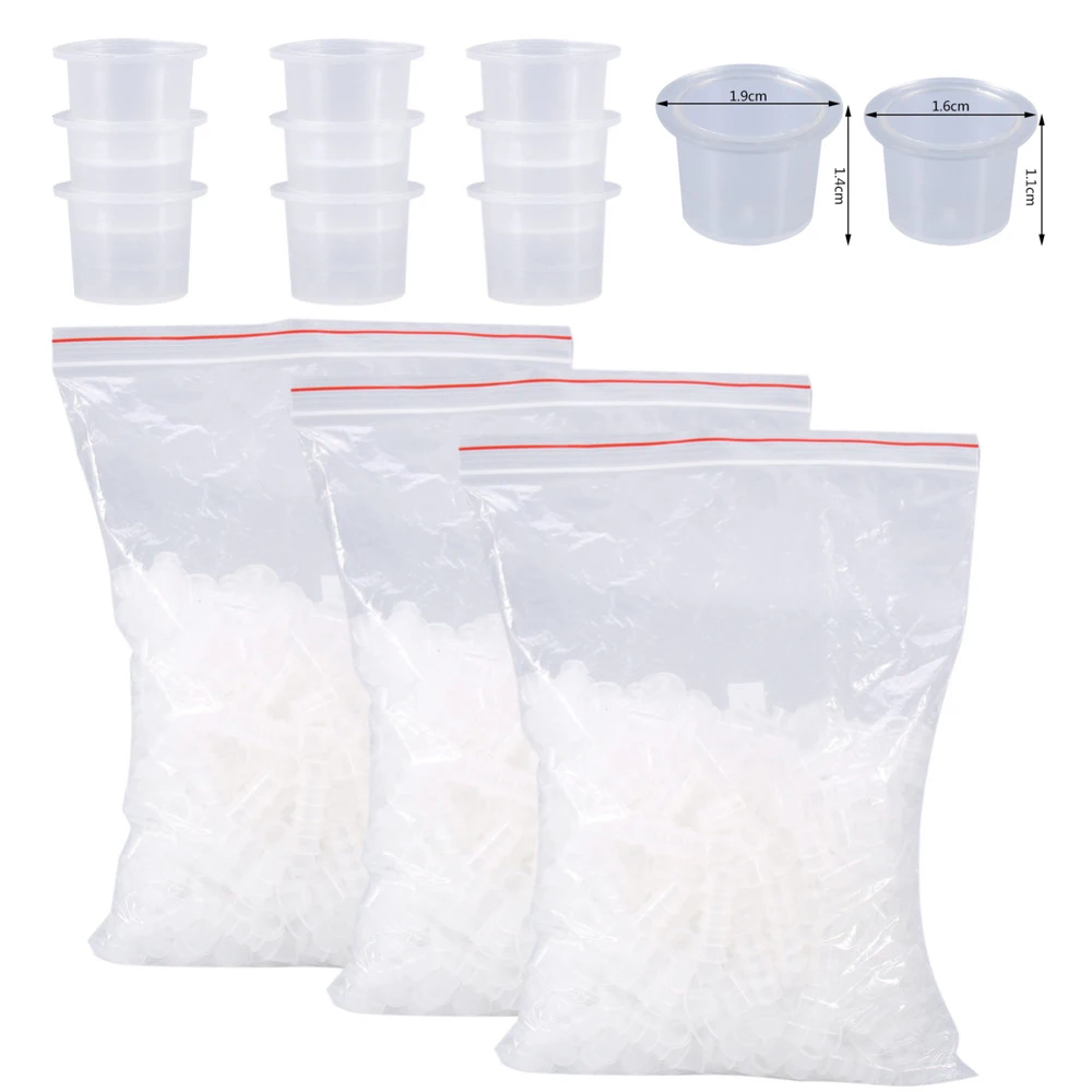 1000 Pcs L M Size Plastic Tattoo Ink Cups Tattoo Eyebrow Makeup Pigment Container Cap Disposable Accessories Tattoo Pigment Cup
1000 Pcs L M Size Plastic Tattoo Ink Cups Tattoo Eyebrow Makeup Pigment Container Cap Disposable Accessories Tattoo Pigment Cup