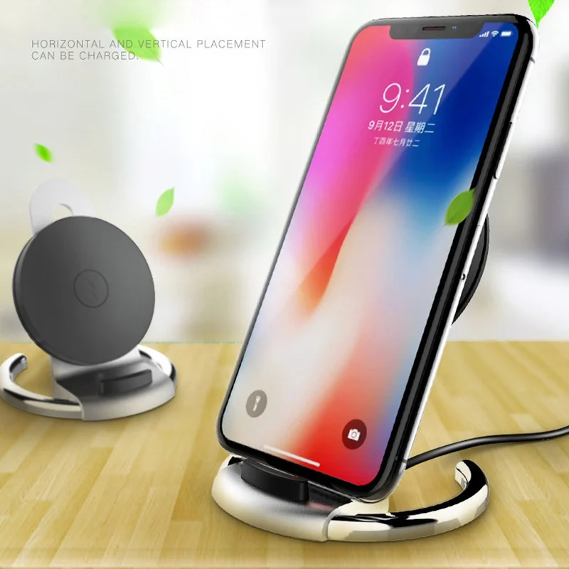 Metal Wireless Charger Adjustable Removable for Samsung iPhone Max XS 8/X For Xiaomi Huawei QI Fast Charge Mobile Phone Stand
Metal Wireless Charger Adjustable Removable for Samsung iPhone Max XS 8/X For Xiaomi Huawei QI Fast Charge Mobile Phone Stand