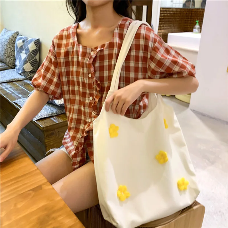 Women Shoulder Bag Canvas Flower Large Capacity for Mobile Phone Travel Money New
Women Shoulder Bag Canvas Flower Large Capacity for Mobile Phone Travel Money New