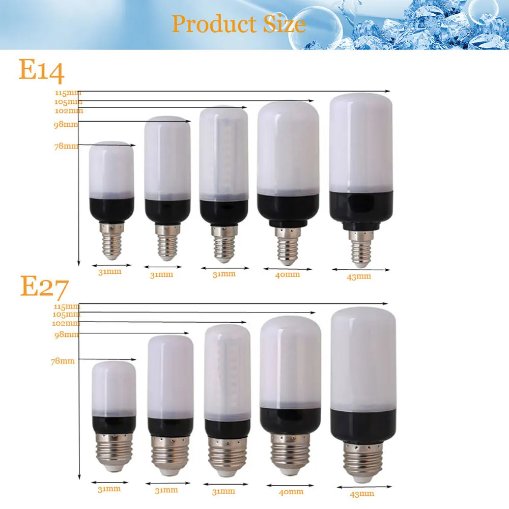 Ampoule LED E27 E14 Corn Bulb 3W 5W 7W 9W 12W LED Light Emitting Diode Lamps High Lumen SMD 5736 Spotlight bombillas AC 220V
Ampoule LED E27 E14 Corn Bulb 3W 5W 7W 9W 12W LED Light Emitting Diode Lamps High Lumen SMD 5736 Spotlight bombillas AC 220V