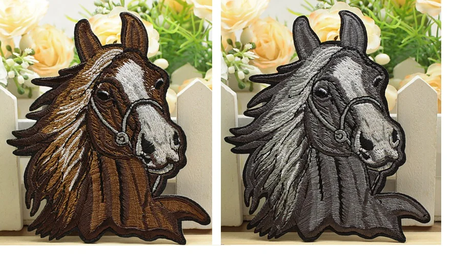 Wholesale lot Cool brown grey Horse embroidered applique iron-on patch home textile 8x10cm
Wholesale lot Cool brown grey Horse embroidered applique iron-on patch home textile 8x10cm