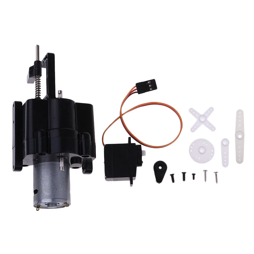 1/16 Gearbox RC Car Shift Transfer Split Replacement Black Plastics With Motor+Servo Upgraded Two-speed For WPL Parts
1/16 Gearbox RC Car Shift Transfer Split Replacement Black Plastics With Motor+Servo Upgraded Two-speed For WPL Parts