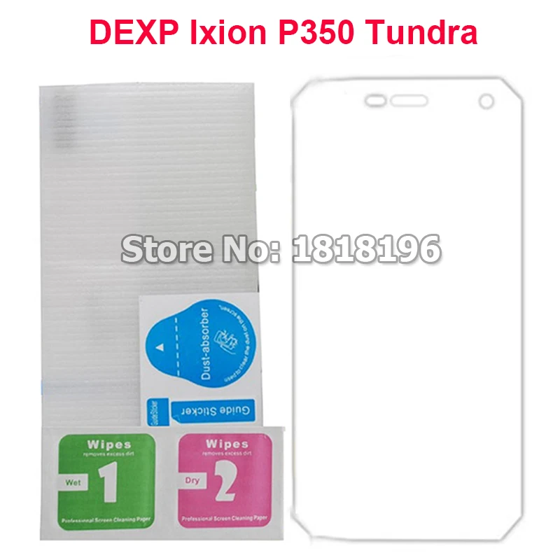 3 Pack Protector de pantalla de Cristal Templado para Dexp Ixion P350 Tundra