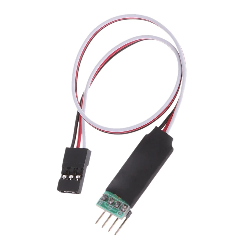 LED Light Control Switch System Extension Wire For 3CH RC Car Remote Control Toys Parts & Accessories