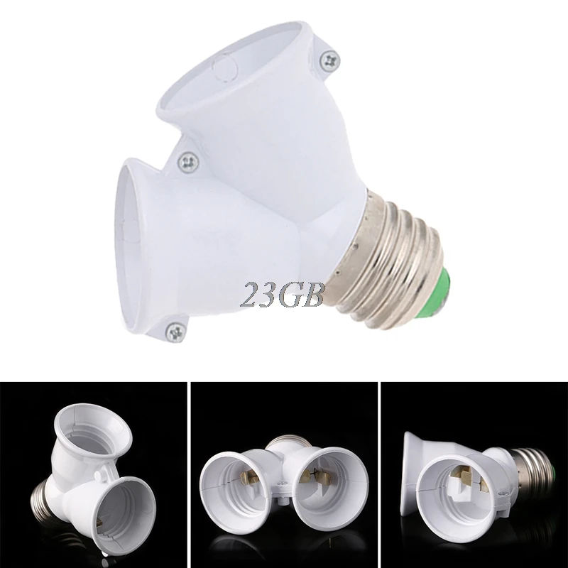 E27 To Double E27 Base Socket Extender Adapter Converter LED Light Lamp Bulb M01
E27 To Double E27 Base Socket Extender Adapter Converter LED Light Lamp Bulb M01