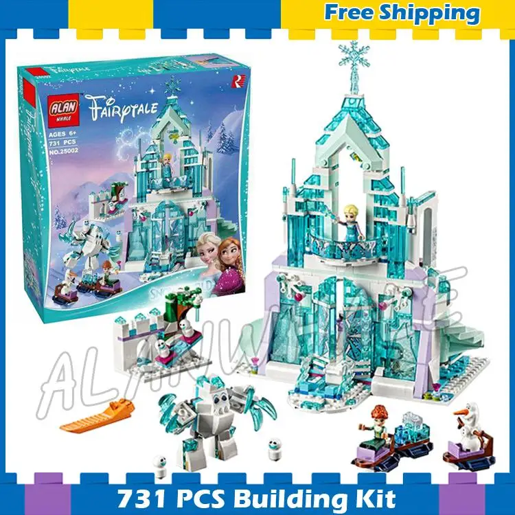 731pcs Princess Series Elsa's Magical Ice Palace 10664 DIY Model Building Blocks Assemble Gifts sets Hobby Compatible With Lego
731pcs Princess Series Elsa's Magical Ice Palace 10664 DIY Model Building Blocks Assemble Gifts sets Hobby Compatible With Lego