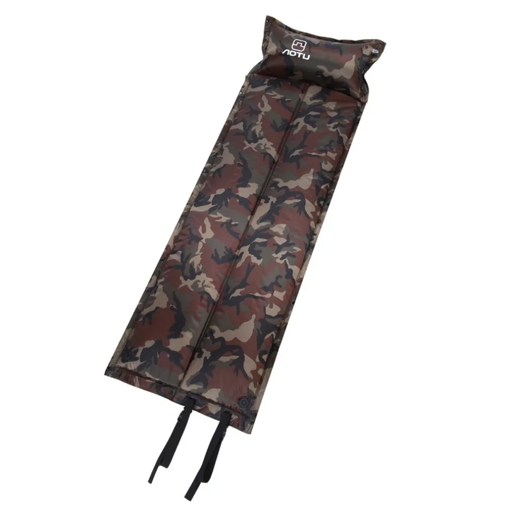AOTU Outdoor Folding Camping Mat Automatic Inflatable Camouflage Mattress Thickening Moisture-proof Tent Pad with Pillow
AOTU Outdoor Folding Camping Mat Automatic Inflatable Camouflage Mattress Thickening Moisture-proof Tent Pad with Pillow