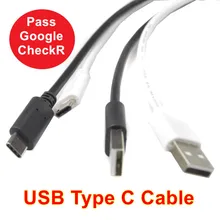 1M High Quality USB 2.0 Fast Charger 28AWG USB Type-C 3.1 Data Sync Charging Cable for Xiaomi Mi4c Charge For Macbook