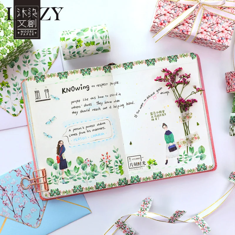 Fantasy Ocean Beautiful Flowers Plant Washi Tape Diy Decoration for Scrapbooking Masking Tape Adhesive Tape Diary Paper Stickers
Fantasy Ocean Beautiful Flowers Plant Washi Tape Diy Decoration for Scrapbooking Masking Tape Adhesive Tape Diary Paper Stickers