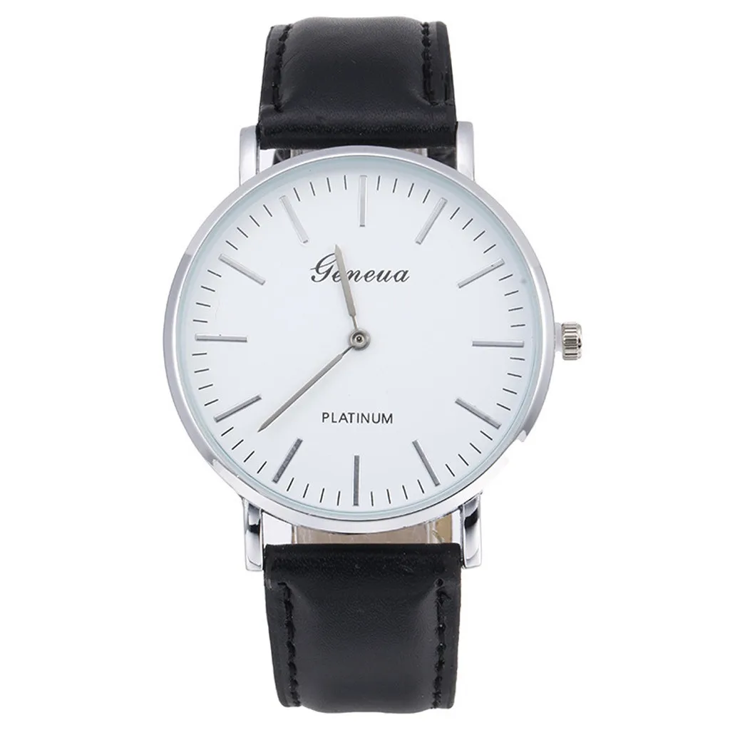Geneva ultra-thin dial belt watch Retro Simple Leather Band Watch Quartz Wrist Watch Women reloj mujer Minimalist Clock New #40
Geneva ultra-thin dial belt watch Retro Simple Leather Band Watch Quartz Wrist Watch Women reloj mujer Minimalist Clock New #40