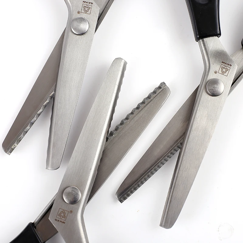 QXYUN Modern Pinking Shears Scissors Sewing Craft Upholstery Tailor Serrated Tools for Home Garden Handmade Cloth Accessories
QXYUN Modern Pinking Shears Scissors Sewing Craft Upholstery Tailor Serrated Tools for Home Garden Handmade Cloth Accessories