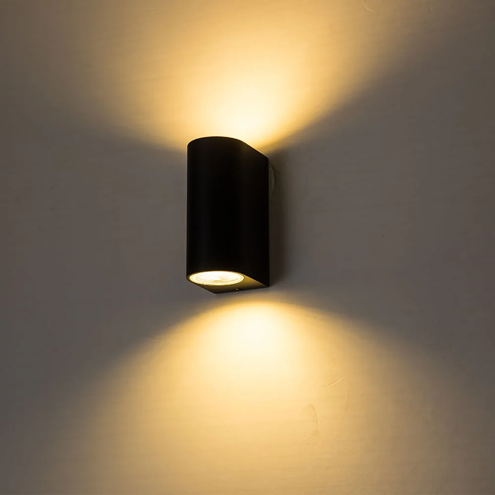 Наружное настенное освещение из алюминия 5 Вт IP65 уличная настенная лампа