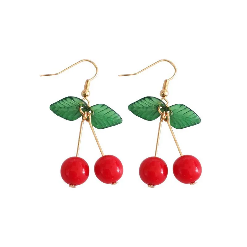hot red Cherry earrings eardrop Sweet fruit fresh cherry eardrop female fashion youth beautiful girl students earrings for women
hot red Cherry earrings eardrop Sweet fruit fresh cherry eardrop female fashion youth beautiful girl students earrings for women