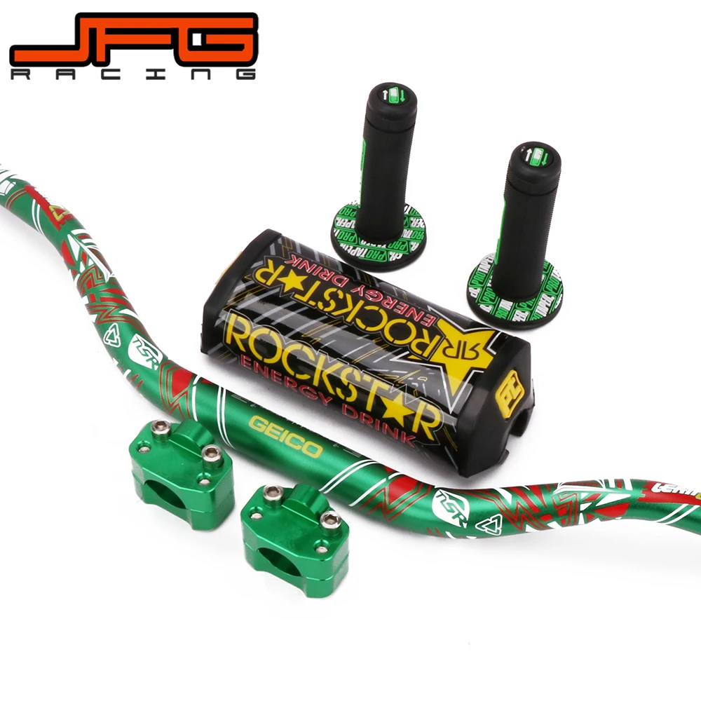 Motocross Dirt Bike 28MM Universal CNC Handlebar Set Handle Grips Clamp Fat Pad For KAWASAKI KX250 KXF250 KX250F KX KXF KLX
Motocross Dirt Bike 28MM Universal CNC Handlebar Set Handle Grips Clamp Fat Pad For KAWASAKI KX250 KXF250 KX250F KX KXF KLX