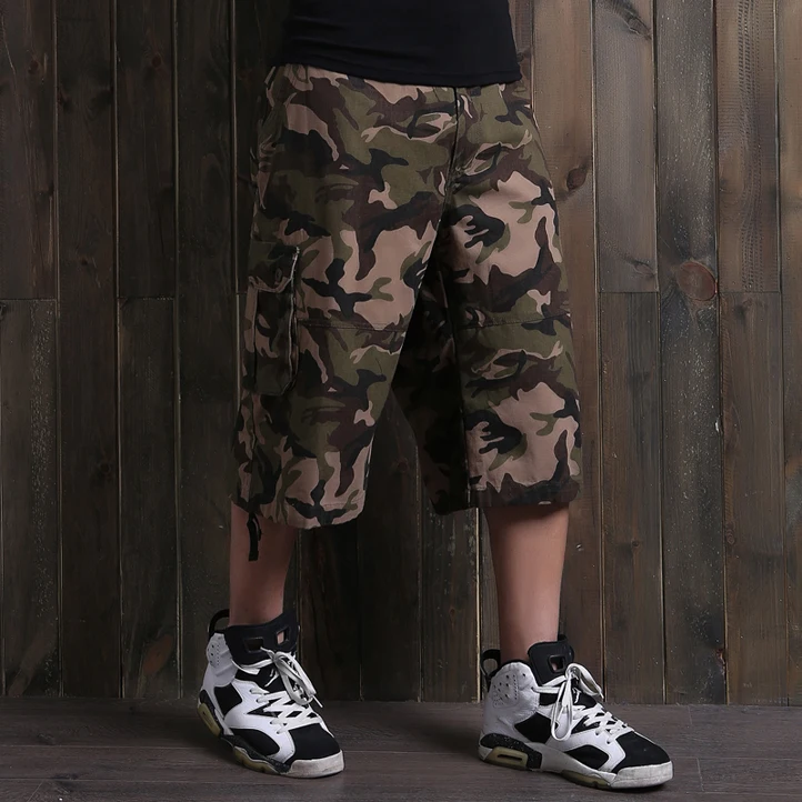 Men's Large size Camouflage Cargo Shorts New Fashion Summer Male Army Green Tooling Shorts Short pants Size 46
Men's Large size Camouflage Cargo Shorts New Fashion Summer Male Army Green Tooling Shorts Short pants Size 46