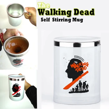 The walking dead Self Stirring Mug lazy Automatic Coffee mug milk coffee Mixing Drinking tea Cup best gift for your self
The walking dead Self Stirring Mug lazy Automatic Coffee mug milk coffee Mixing Drinking tea Cup best gift for your self