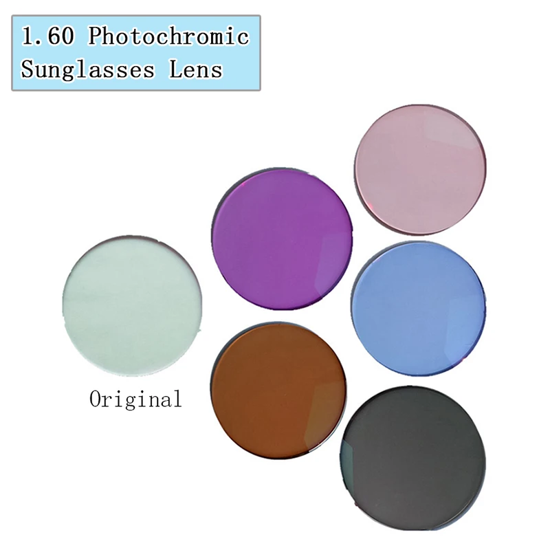 1.56 Intelligent Photochromic Sunglasses Lens Myopia Shade Sun glasses Lens Nearsighted -1.0 to -6.0 0 Customize Diopters Lens
1.56 Intelligent Photochromic Sunglasses Lens Myopia Shade Sun glasses Lens Nearsighted -1.0 to -6.0 0 Customize Diopters Lens