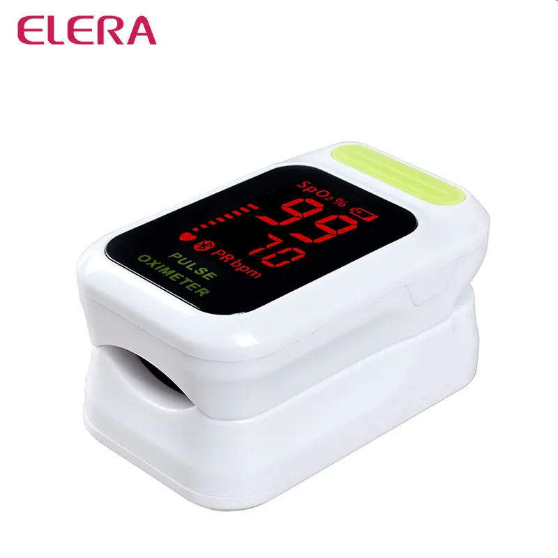 ELERA Finger Pulse Oximeter LED Portable Fingertip Pulsioximetro a Finger SPO2 PR Oximetro de dedo Digital
ELERA Finger Pulse Oximeter LED Portable Fingertip Pulsioximetro a Finger SPO2 PR Oximetro de dedo Digital